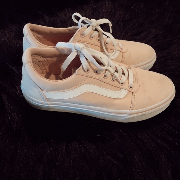Baby Pink Old Skool Vans (7.5) - Picture 4 of 10